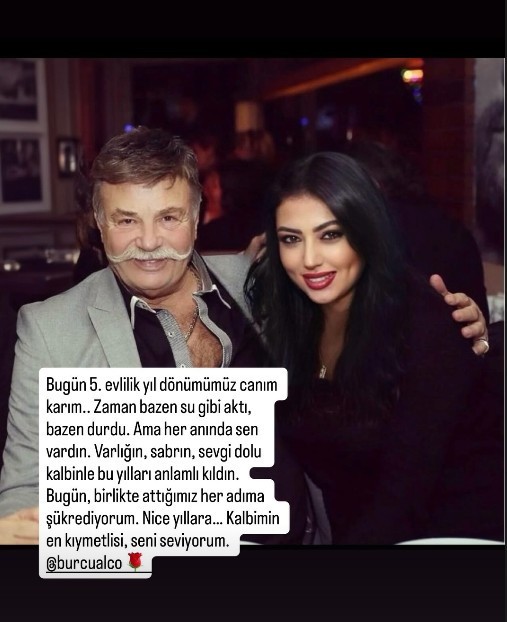 Nuri Alço beşinci evlilik yıl dönümünü kutladı: Kalbimin en kıymetlisi - Resim : 2