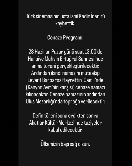 Kadir İnanır hayatını kaybetti - Resim : 4