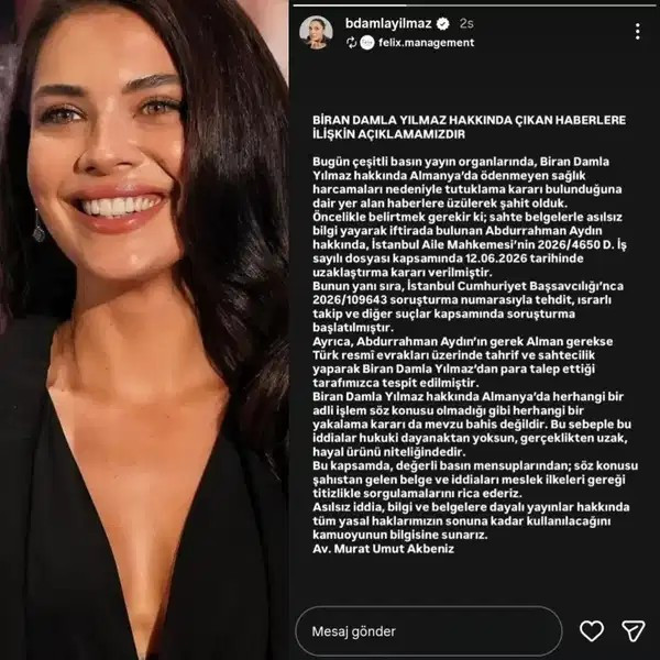Biran Damla Yılmaz hakkında 'Almanya'da yakalama kararı' iddiası - Resim : 2