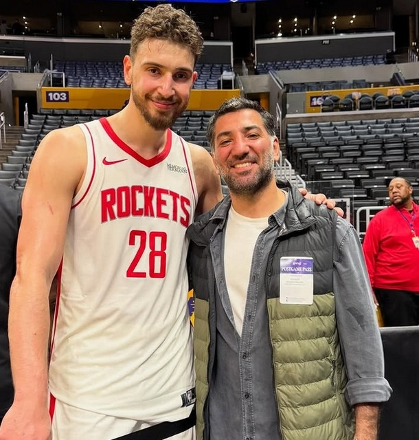 Berkay Ateş NBA maçı izledi: Çocukluk hayalim gerçekleşti - Resim : 1