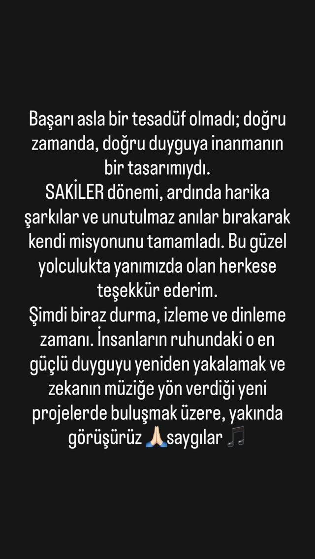 'Sakiler' grubu neden dağıldı? - Resim : 2
