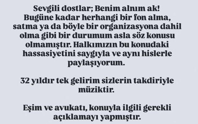 Mustafa Sandal ve eşi Melis Sandal'dan 'fon' açıklaması - Resim : 2