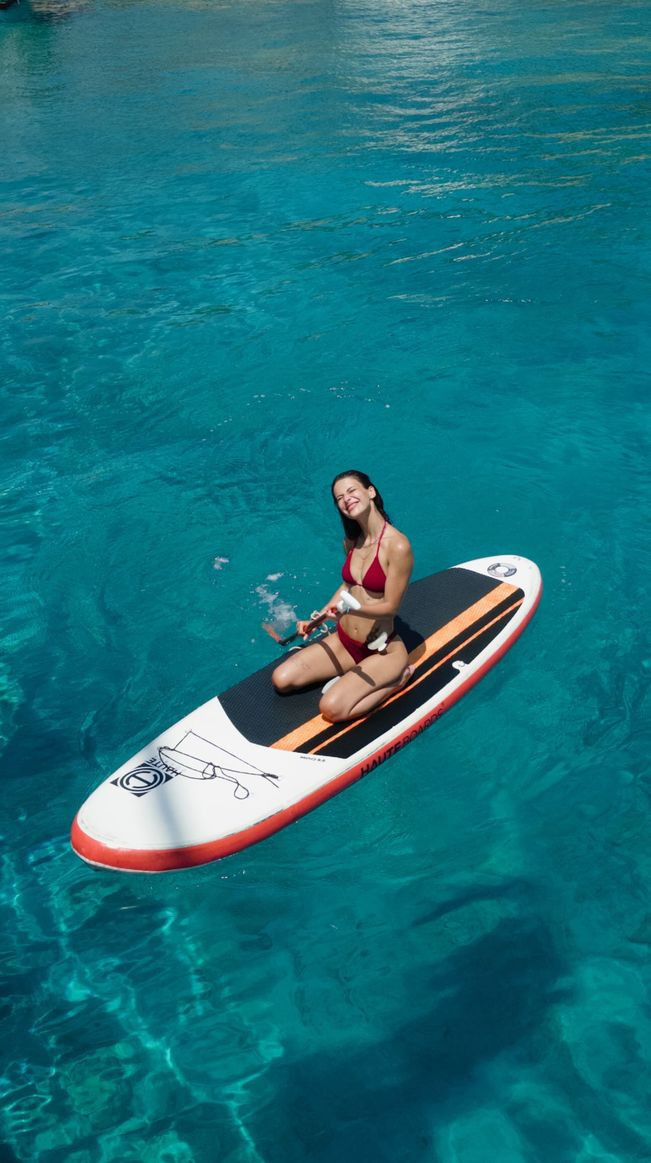 Devrim Özkan paddleboarding yaptığı anları paylaştı - Resim : 2
