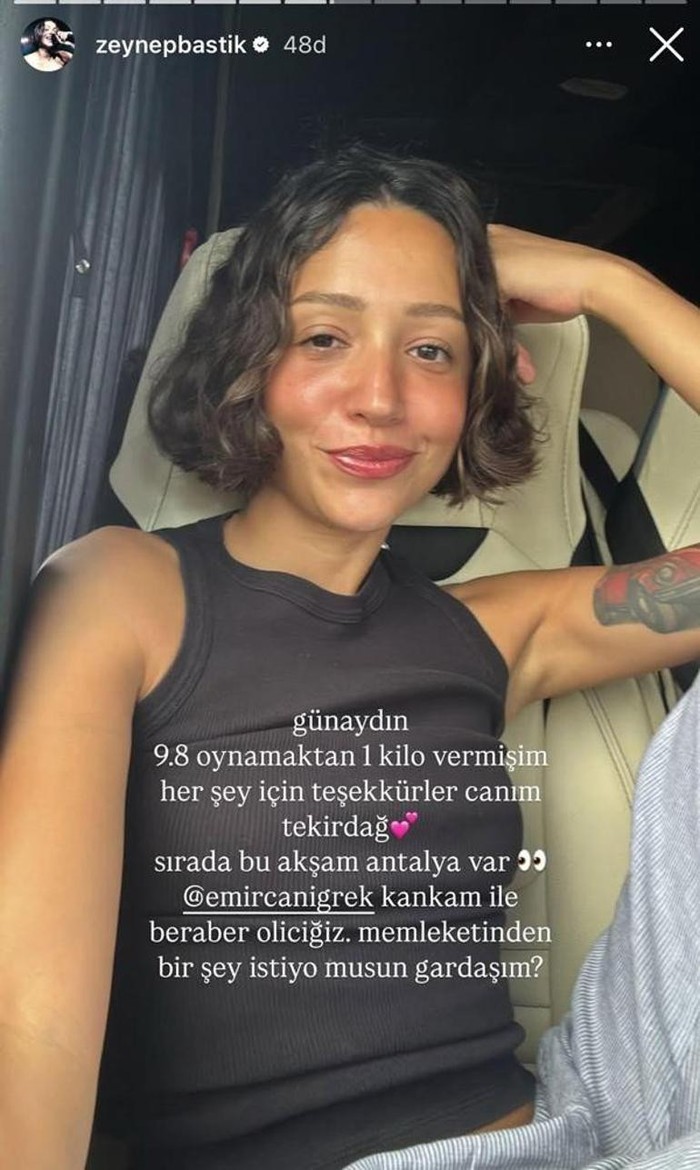 Zeynep Bastık'tan konser paylaşımı: Oynamaktan kilo verdim - Resim : 1