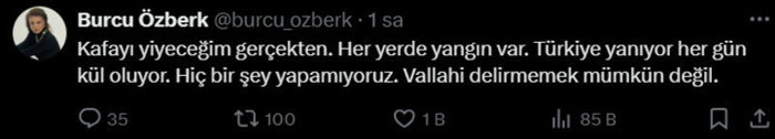 Ünlülerden orman yangını paylaşımları - Resim : 2