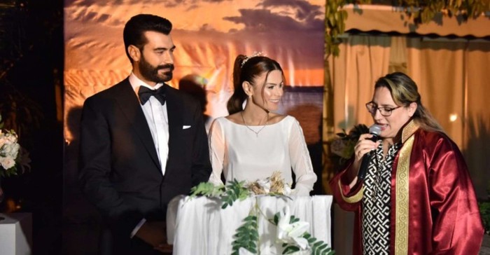 Ünlü oyuncu Murat Ünalmış ile Nutiye Akar evlendi - Resim : 1