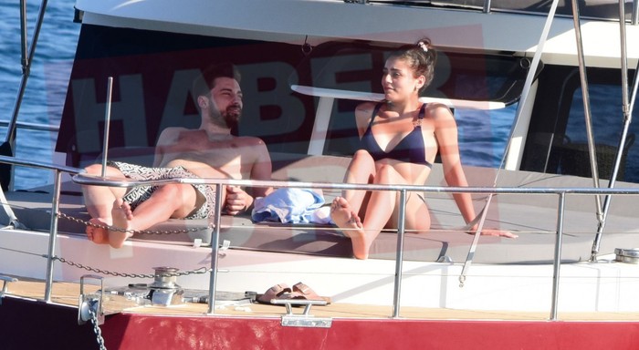 Sıla Türkoğlu ile Alp Navruz, Bodrum'a tatile gitti - Resim : 1
