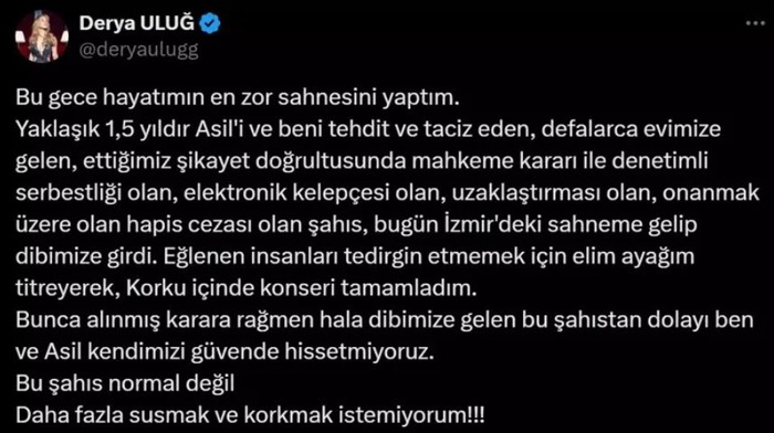 Derya Uluğ: Elim ayağım titreyerek, korku içinde konseri tamamladım - Resim : 2