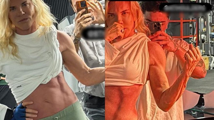 Biricik Suden'den kaslı poz - Resim : 3