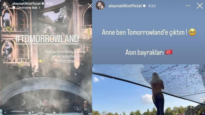 Aleyna Tilki'den Tomorrowland sürprizi! Festivalde sahne aldı - Resim : 3