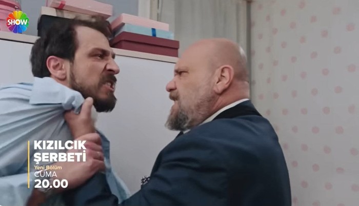 'Kızılcık Şerbeti'nde Mustafa ve Meri'nin öpüşme sahnesi gündem oldu - Resim : 1