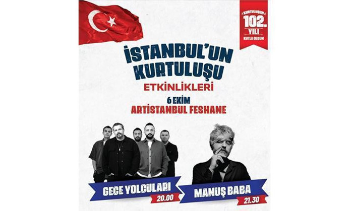 İBB'nin 6 Ekim İstanbul'un Kurtuluşu etkinlikleri - Resim : 1