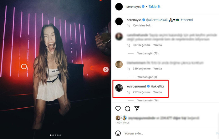 Serenay Sarıkaya'nın dans paylaşımına Umut Evirgen'den şaşırtan yorum! - Resim : 1
