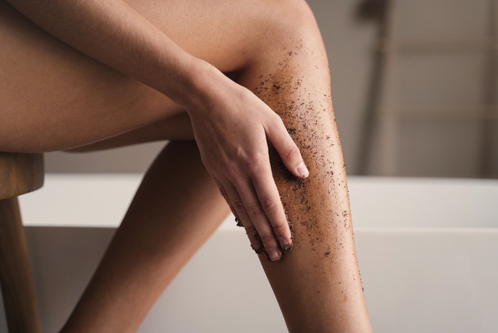 kahve telvesi peeling