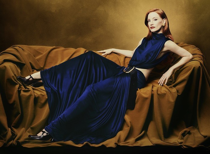 Dünyaca ünlü Oscar ödüllü oyuncu Jessica Chastain, Beymen için kamera karşısında - Resim : 1