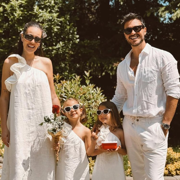Pelin Akil ve Anıl Altan kızlarının doğum günü kutlamasında bir araya geldi - Resim : 2