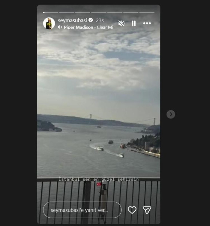 Gözaltına alındıktan sonra serbest bırakılan Şeyma Subaşı’dan İstanbul paylaşımı - Resim : 4