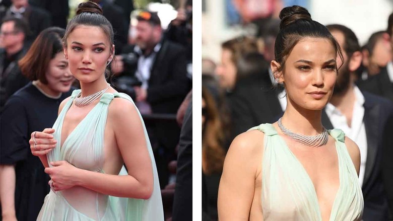 Pınar Deniz, Cannes Film Festivali'nde ışıldadı