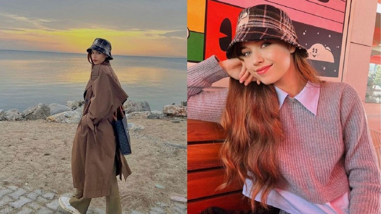 Afra Saraçoğlu annesi ile deniz kenarında çekilen pozunu paylaştı