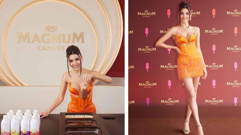 Hande Erçel, Magnum'un yeni yüzü oldu