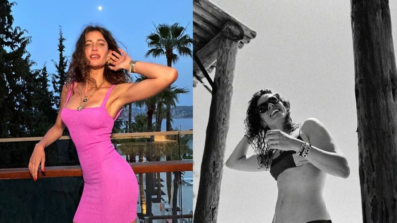 Özge Özpirinçci ve Berrak Tüzünataç tatil sezonunu birlikte açtı
