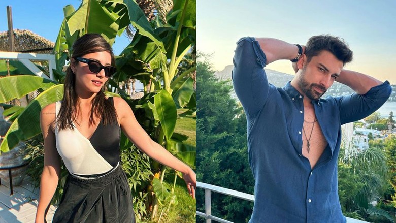 Kızılcık Şerbeti'nin Doğa'sı Sıla Türkoğlu sevgilisi Alp Navruz'un fotoğrafı paylaştı
