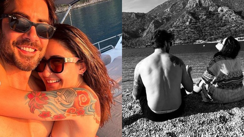 Melek Mosso sevgilisi ile tatil pozlarını paylaştı: Gittim, gördüm, sevdim