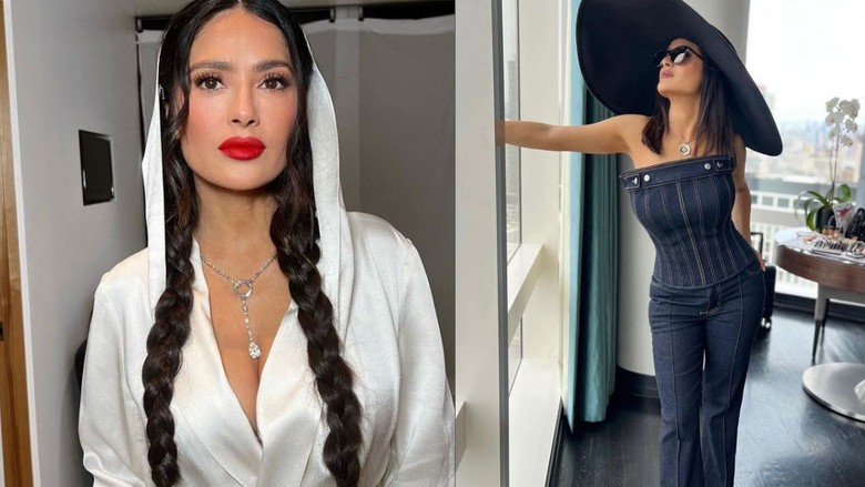56 yaşındaki oyuncu Salma Hayek genç kalma sırrını açıkladı