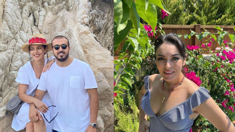 Anne olmak için gün sayan Ezgi Mola'dan tatil pozları