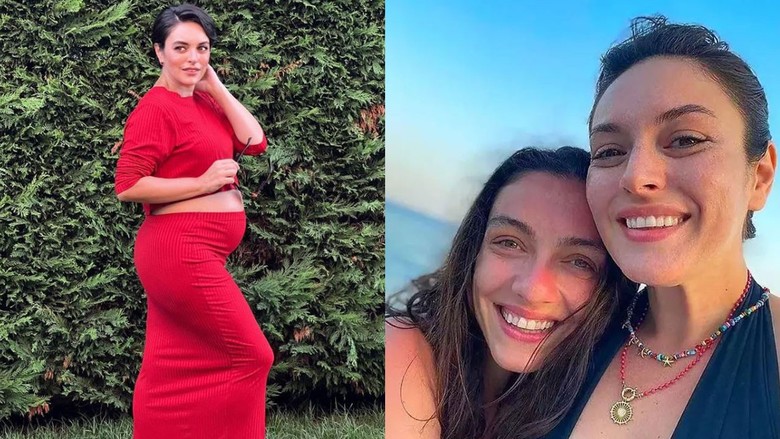 Ezgi Mola’nın oğlunun adı belli oldu! Arkadaşı Merve Dizdar, bebeğin ismini ağzından kaçırdı
