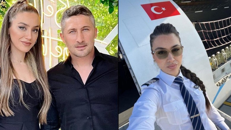 Sabri Sarıoğlu'nun eşi Yağmur Sarıoğlu kaptan pilot oldu