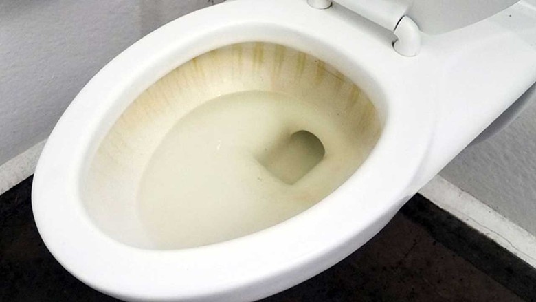 Tam tembel işi: Sadece 2 malzeme ile sararmış klozet bembeyaz oluyor