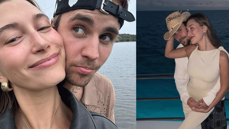 Hailey Bieber'ın çantasından 'aşk büyüsü' çıktı