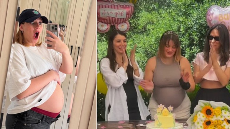 Gizem Karaca sayılı gün kala bebeğinin cinsiyetini açıkladı