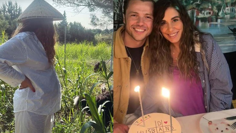 Anne olmak için gün sayıyor! Tolga Sarıtaş'ın eşi Zeynep Mayruk'tan yeni hamilelik pozu