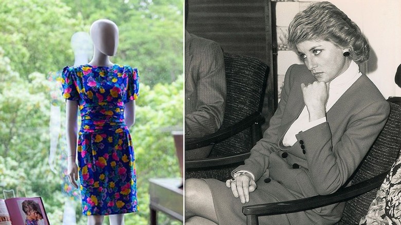 Prenses Diana'nın giydiği 'Şefkatli Elbise' müzayedede 520 bin dolara satıldı