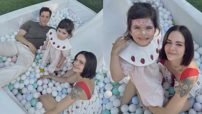 Selahattin-Lara Paşalı'nın kızları Pera 3 yaşına girdi! "İyi ki doğdun babacım"
