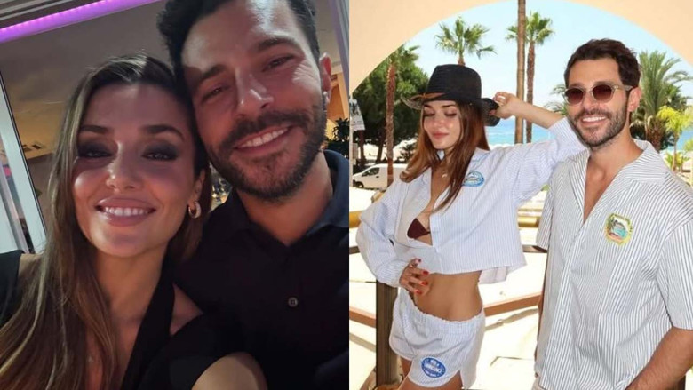 Hande Erçel ve Hakan Sabancı'dan yeni aşk pozu