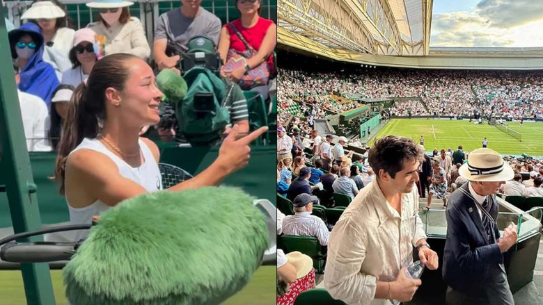 Mert Ramazan Demir, Wimbledon'da Zeynep Sönmez'e destek verdi