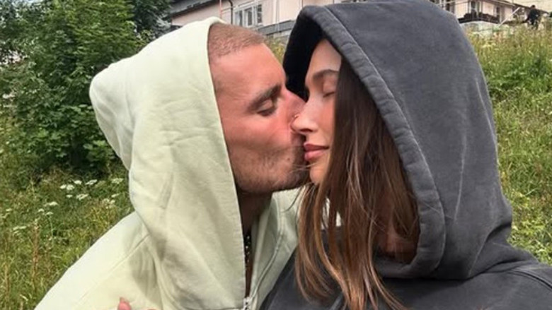 Justin Bieber ve Hailey Bieber'dan mutluluk pozu