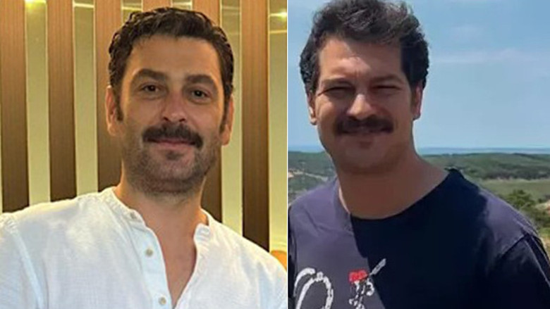 Çağatay Ulusoy ve Cihan Albora'dan bıyıklı imaj!