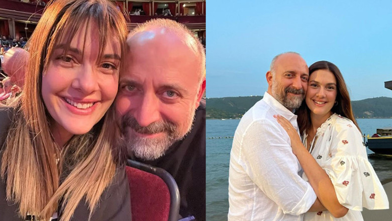 Halit Ergenç, Bergüzar Korel ile tanışma hikayesini anlattı: Keşkek yerken tanıştık