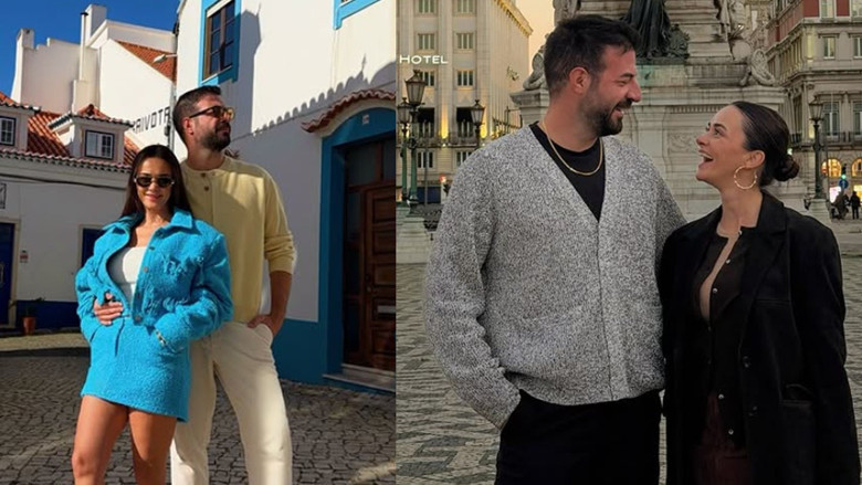 İsmail Demirci ve Hande Soral'dan romantik Lizbon tatili