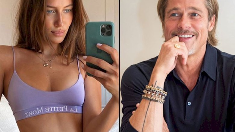 Brad Pitt kendine yeni bir 'Angelina' buldu