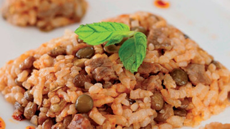Müceddere pilavı