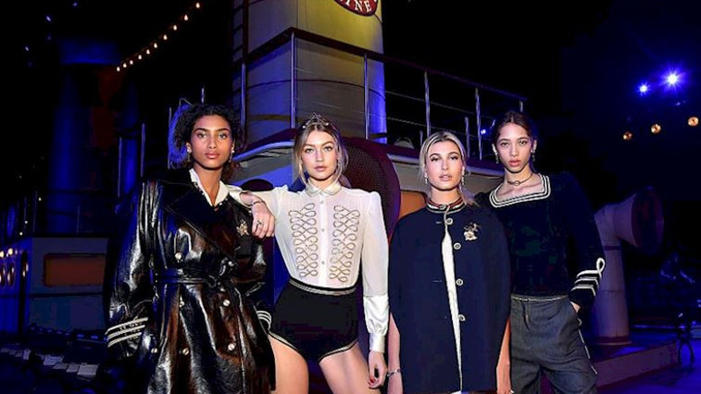 Tommy Hilfiger'dan gemide defile