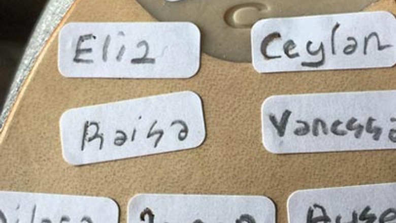 Merve'nin ayakkabısının altında kimler var?