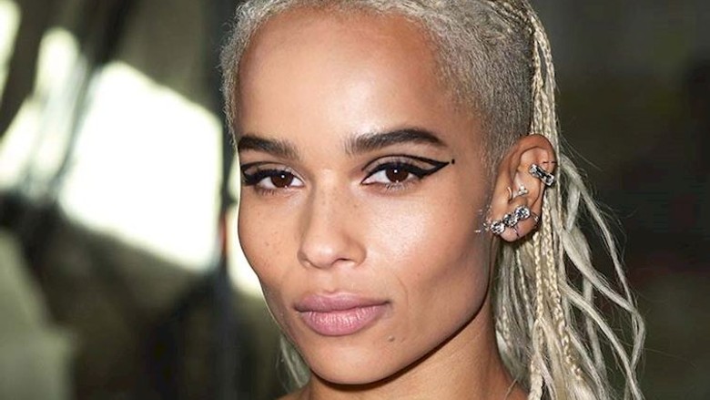 Zoe Kravitz'in makyaj tarzı