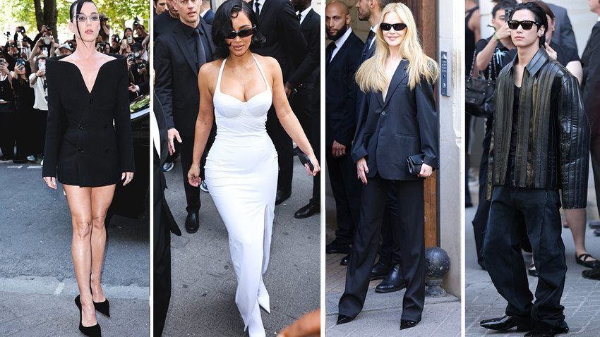 Paris Moda Haftası'nda ünlü stilleri: Balenciaga 2025/2026