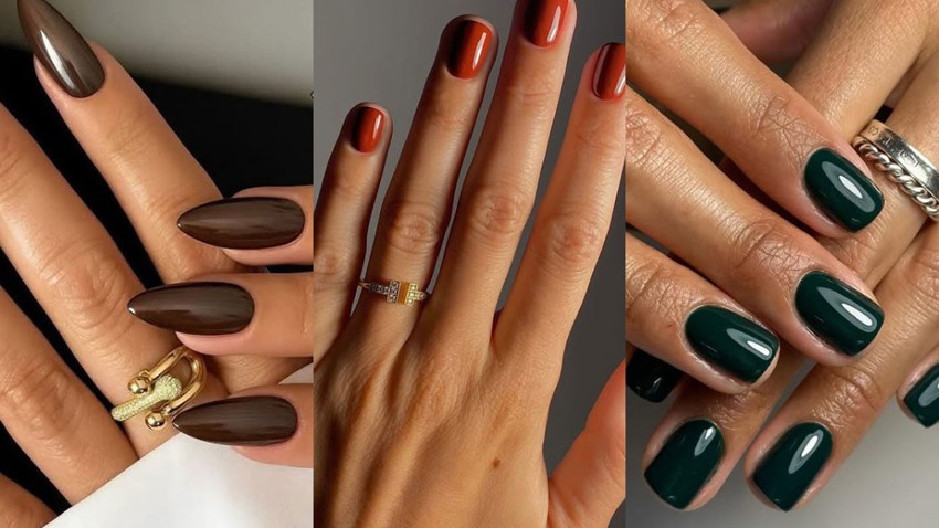 Bu sonbahar ve kış için 7 zengin ve kasvetli tırnak rengi